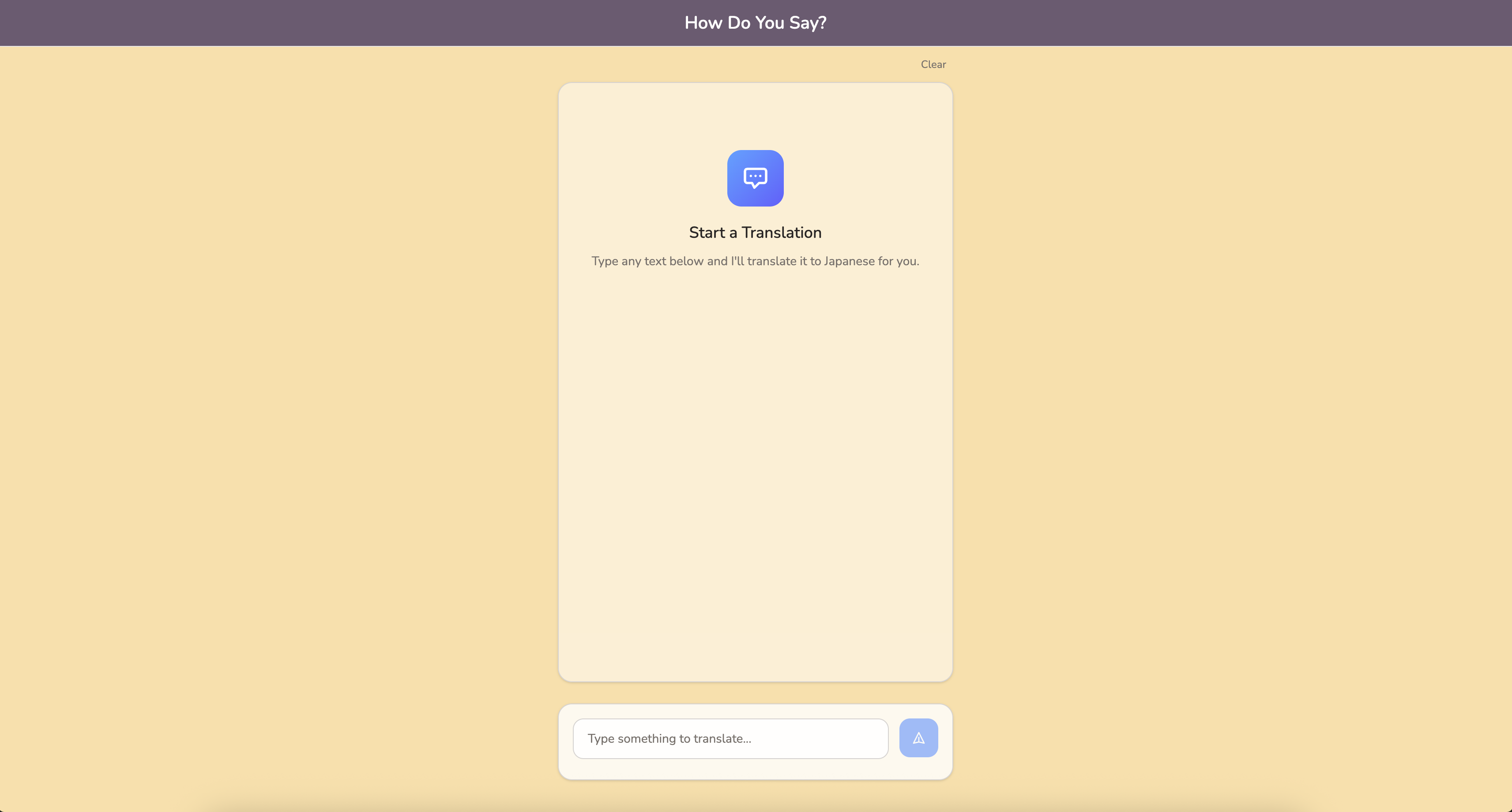 How Do You Say? - Language Model Powered Translation